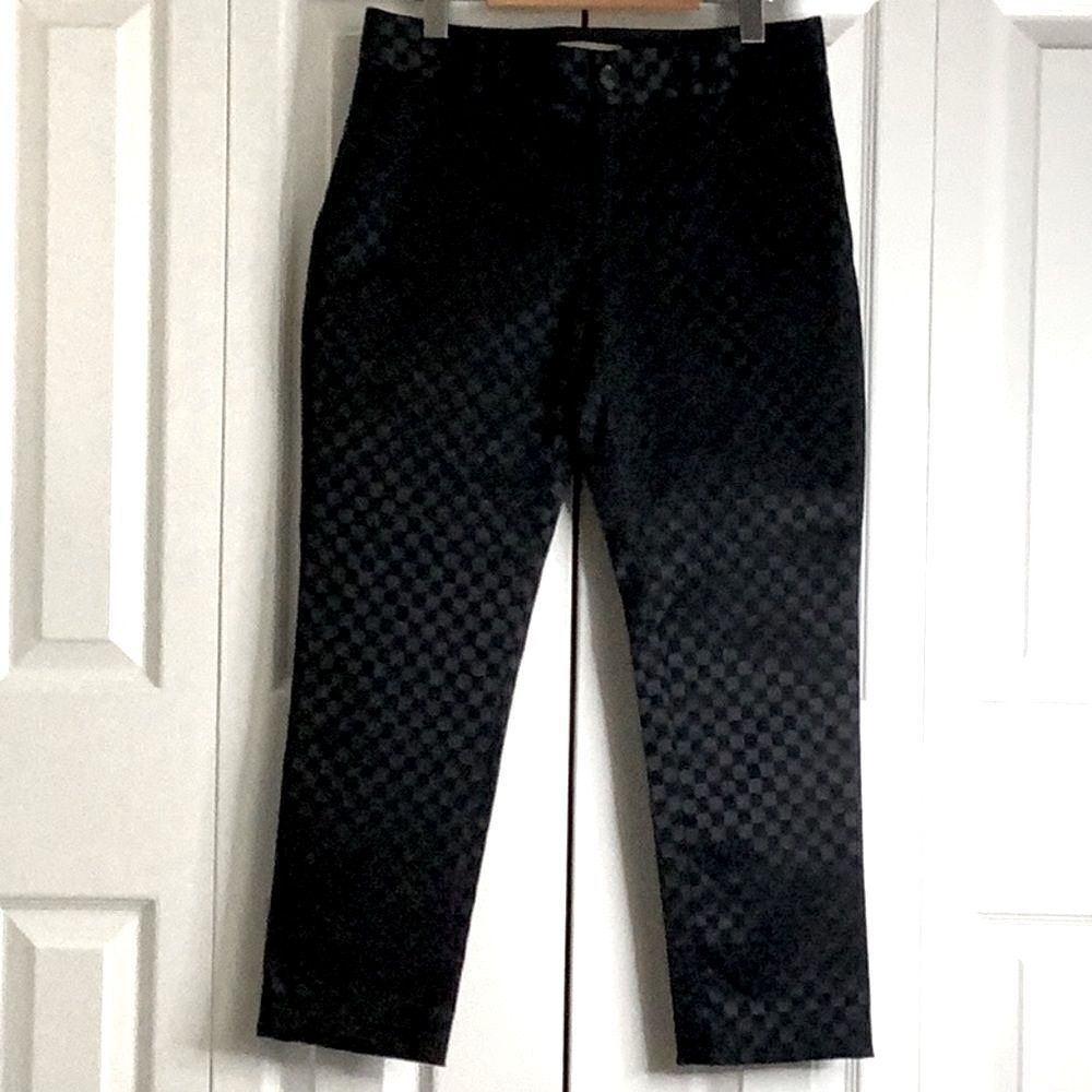 🎉Host Pick🎉 BANANA REPUBLIC BLACK STRAIGHT LEG ANKLE PANTS SIZE 4‎